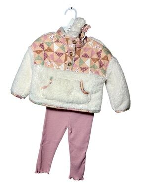 NICOLE MILLER 3 Pieces Sherpa Set